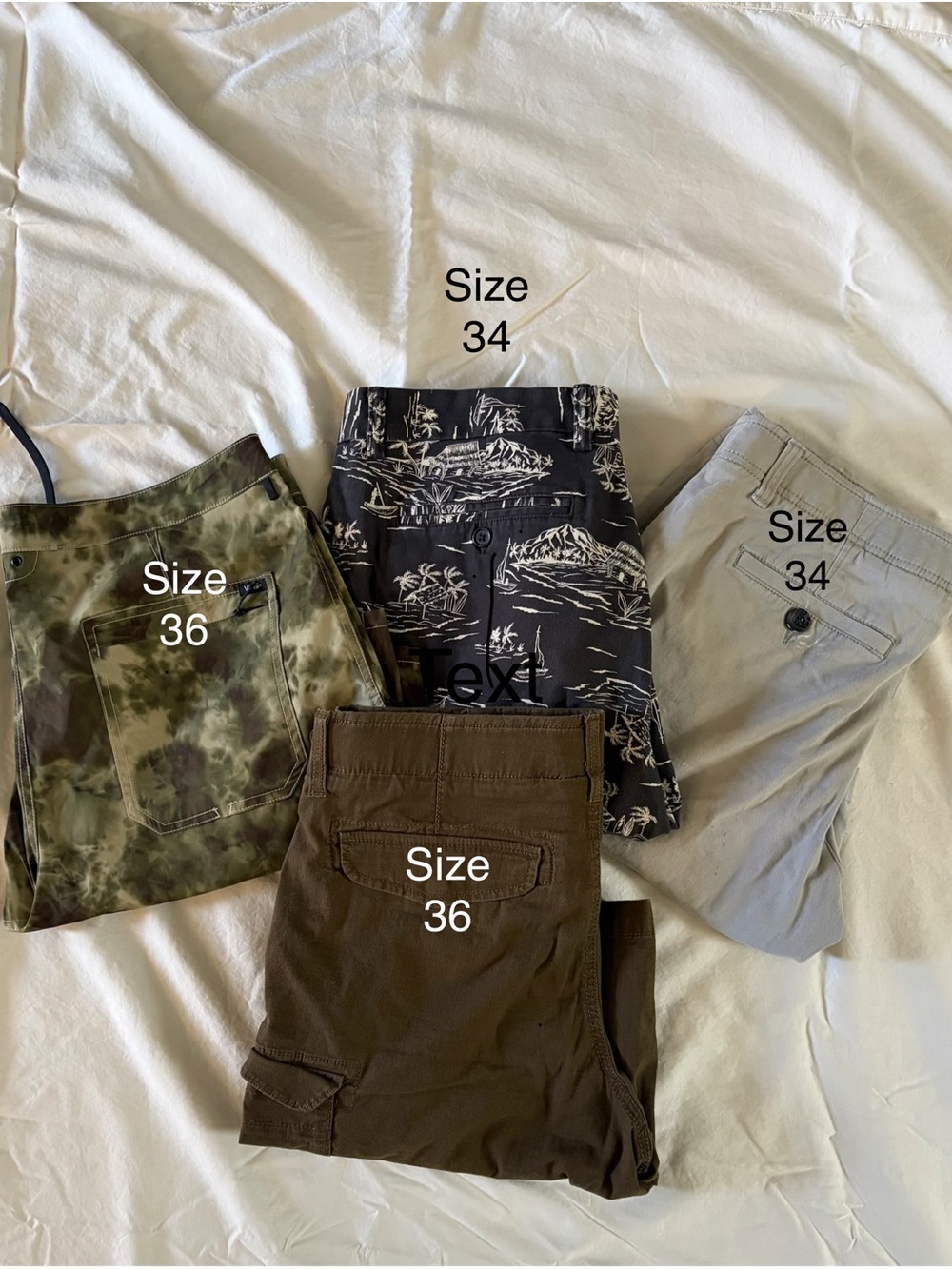 Lot of 4 - Mens Shorts